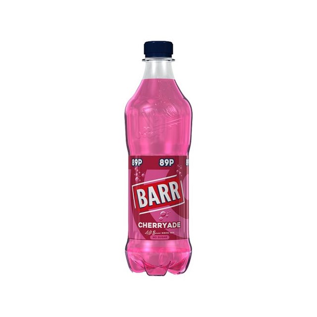Barrs Cherryade 500ml 12 Pack 89p