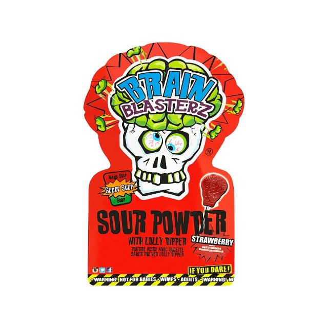 Brain Blasterz Sour Powder Dipper 10g (30 Pack)