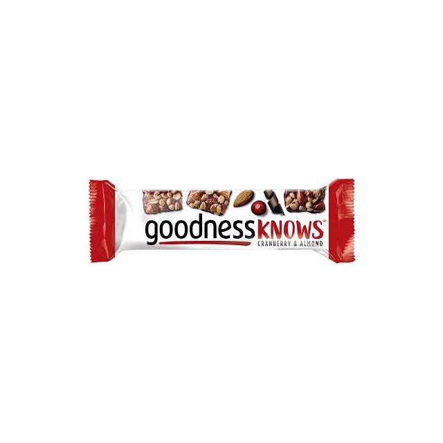 GOODNESSKNOWS CRANBERRY & ALMOND
