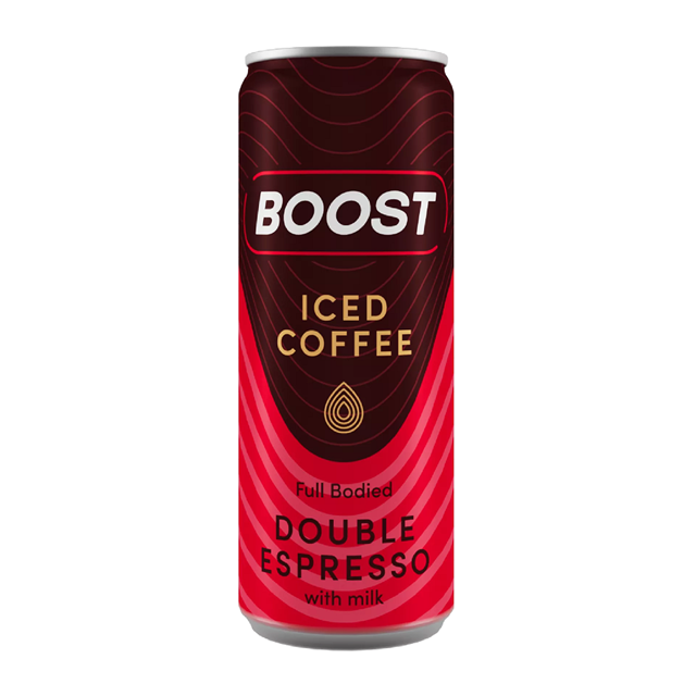 Boost Iced Coffee Double Espresso 250ml £1.19 12 Pack