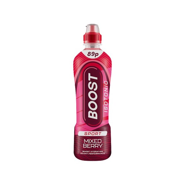 Boost Sport Energy Drink Mixed Berry 500ml 89p 12 Pack