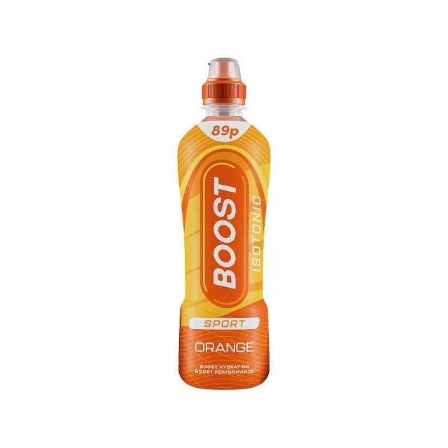 Boost Sport Energy Drink Orange 500ml 85p (12 Pack)
