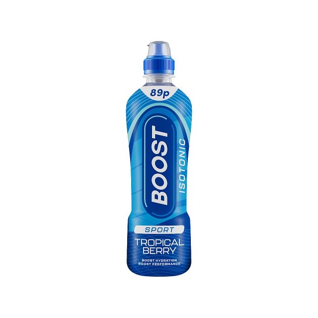 Boost Sport Energy Drink Tropical Berry 500ml 89p 12 Pack