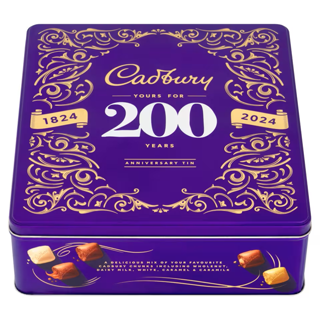 Cadburys Chocolate Assortment 200 Year Commerative Tin 720g