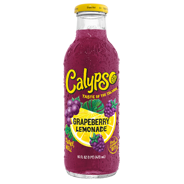 CALYPSO GRAPE BERRY LEMONADE 473ml (12 PACK)
