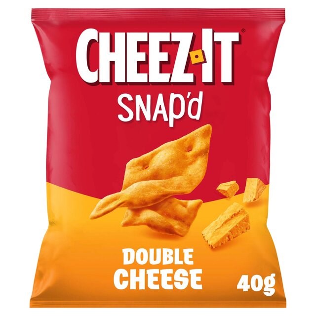 Cheez-It Double Cheese Baked with 100% Real Cheese 40g 20 Pack