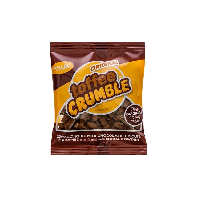 Nibbles Original Toffee Crumble 150g 12 Pack