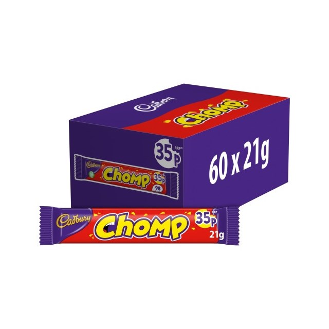 Cadburys Chomp 21g 60 Pack 35p