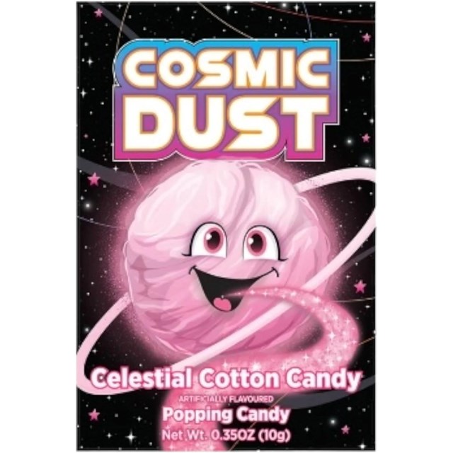 Cosmic Dust Popping Candy Celestial Cotton Candy 10g 32 Pack