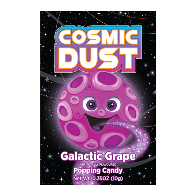 Cosmic Dust Popping Candy Galactic Grape 10g 32 Pack