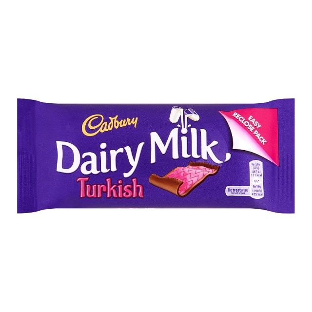 DAIRY MILK IRISH TURKISH 54g (48 PACK)
