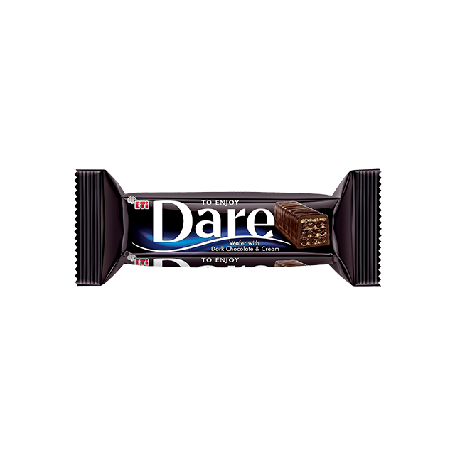 Dare Wafer with Dark Chocolate & Cocoa Cream 50g (24 Pack)