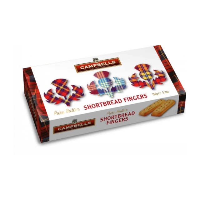 CAMPBELLS TARTAN THISTLE CARTONS