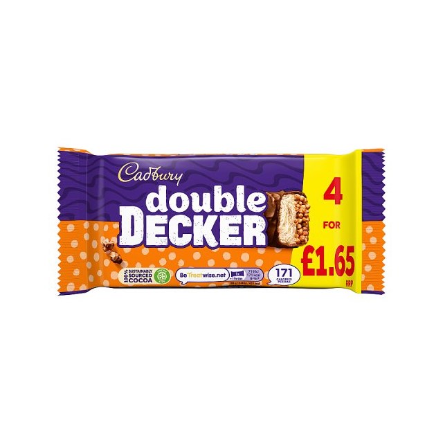 Cadburys Double Decker £1.25  (8 x 4  Pack)