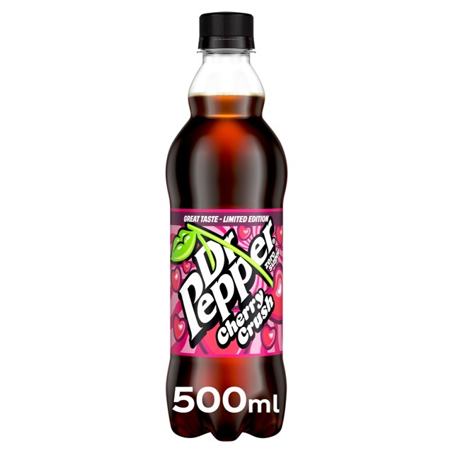 Dr Pepper Zero Sugar Cherry Crush 500ml 12 Pack