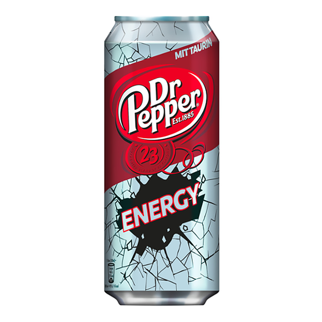 DR PEPPER ENERGY DRINK 250ml CANS (24 PACK)