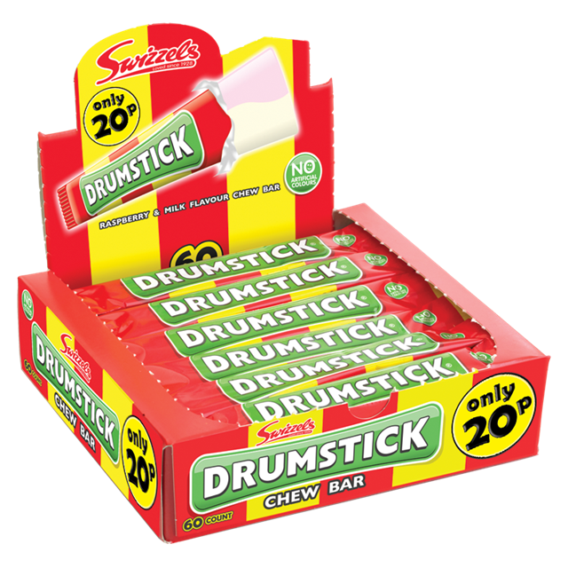 Swizzels Drumstick Chew Bars 18g 20p 60 Pack