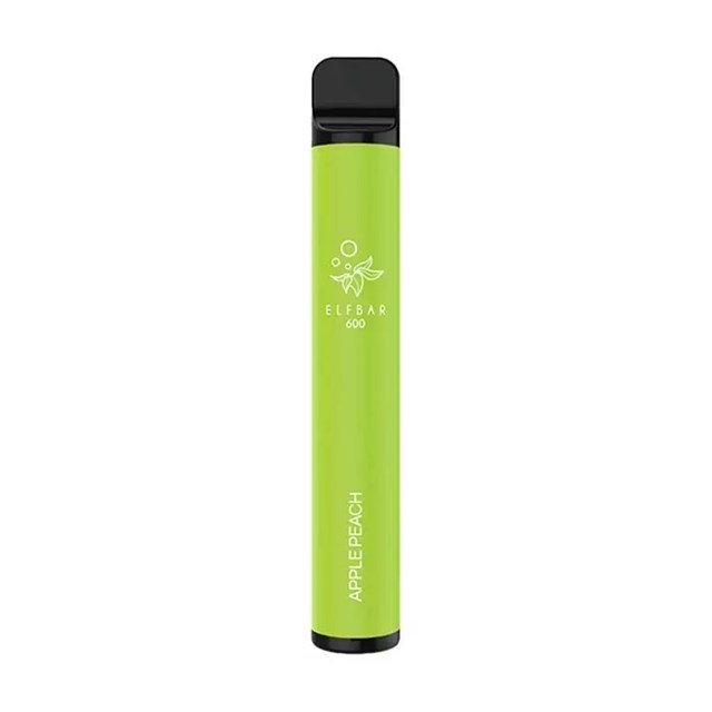 ELF BAR APPLE PEACH DISPOSABLE POD 600 Puffs (10 Pack)