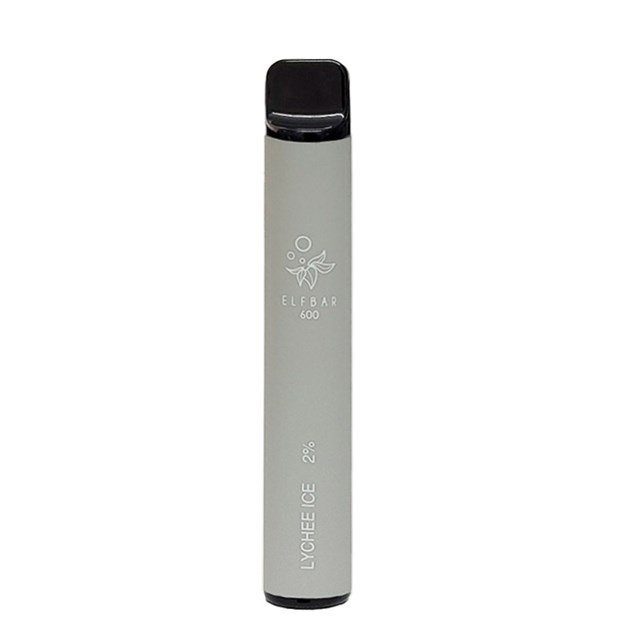 ELF BAR LYCHEE ICE DISPOSABLE POD 600 Puffs (10 Pack)