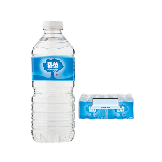 Elm Spring Sports Cap Still Water 500ml (24 Pack)