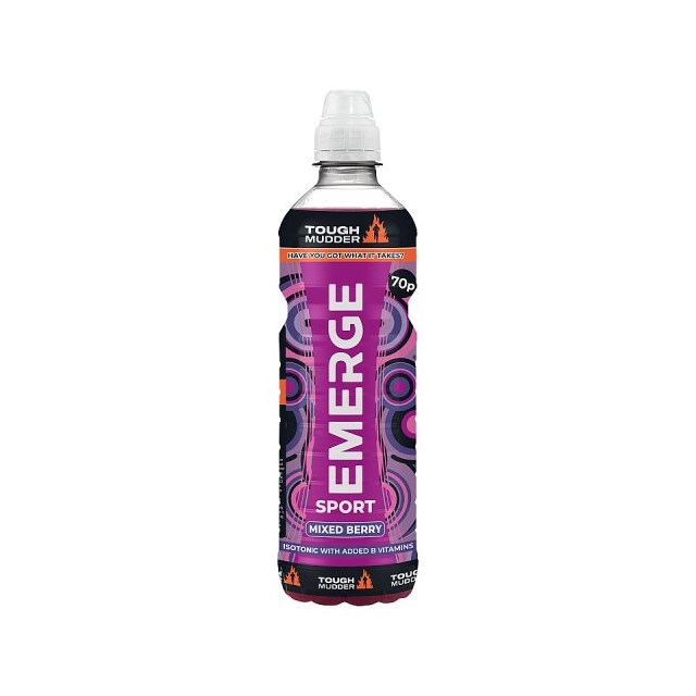 Emerge Sports Drinks Mixed Berry 500ml 70p (12 Pack)