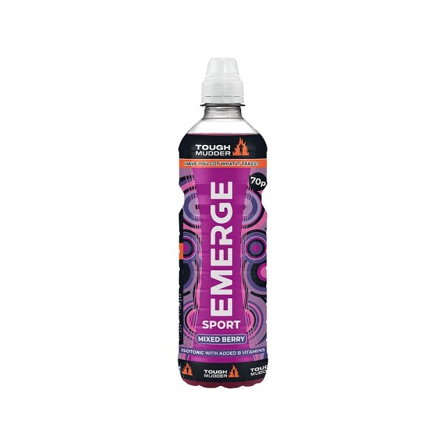 Emerge Sports Drinks Mixed Berry 500ml 70p (12 Pack)