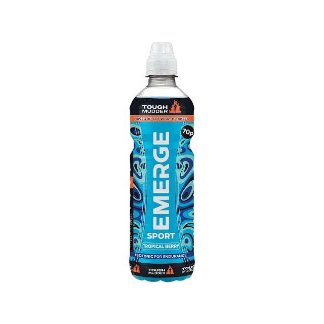 Emerge Sports Drink Tropical Berry 500ml 70p 12 Pack