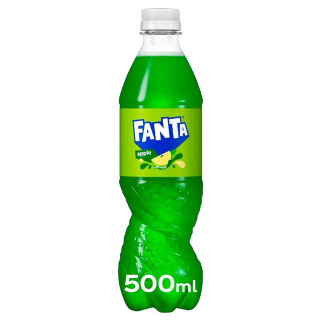Fanta Apple Zero Sugar 500ml 12 Pack