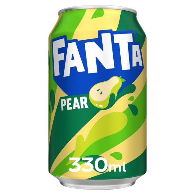 Fanta Pear 330ml Cans 24 Pack
