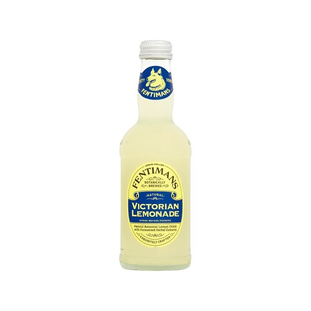 Fentimans Victorian Lemonade Glass Bottle 275ml (12 Pack)