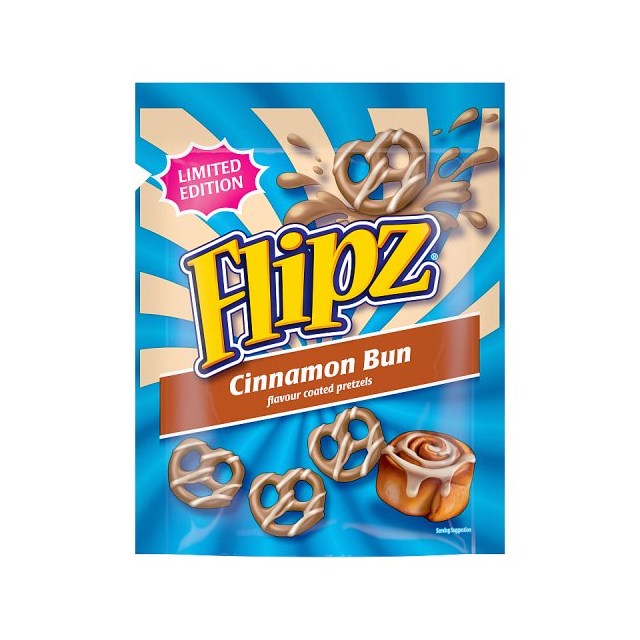 Flipz Cinnamon Bun Limted Edition 90g 6 Pack