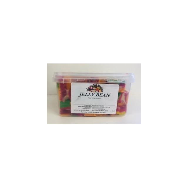 FUDGE FACTORY JELLY BEAN FRUIT BLAST FUDGE 2 kilo TUB