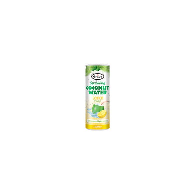 GRACE SPARKLING COCONUT WATER LEMON