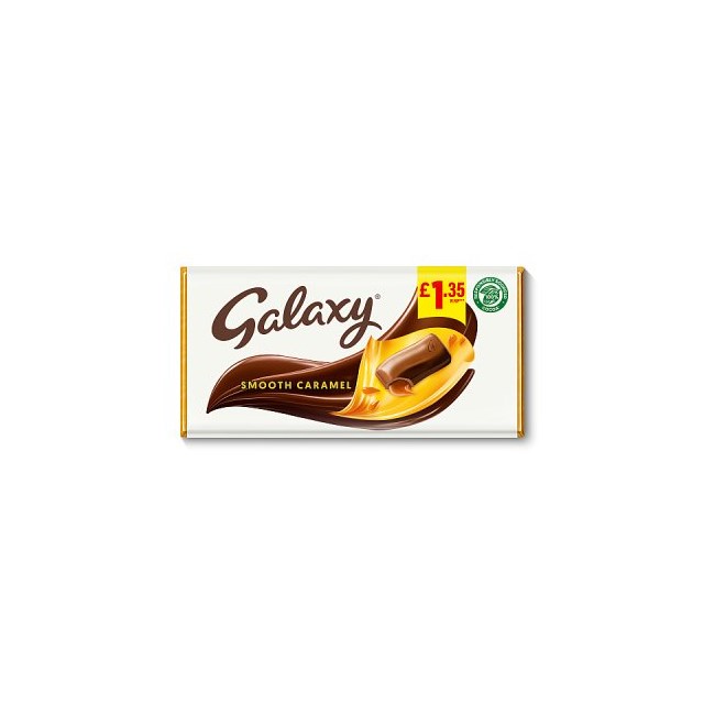 Galaxy Caramel 135g £1.50 24 Pack