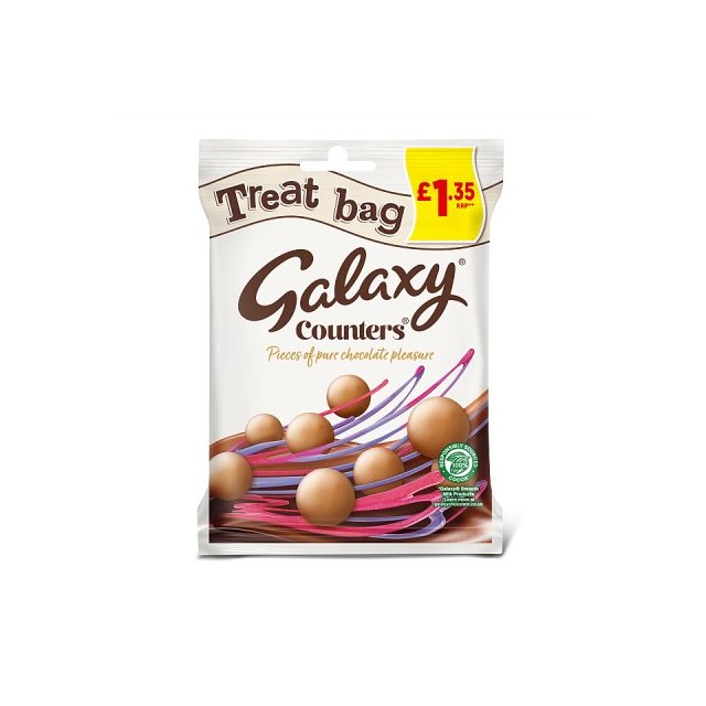 Galaxy Counters Treat Bag 78g £1.35 20 Pack