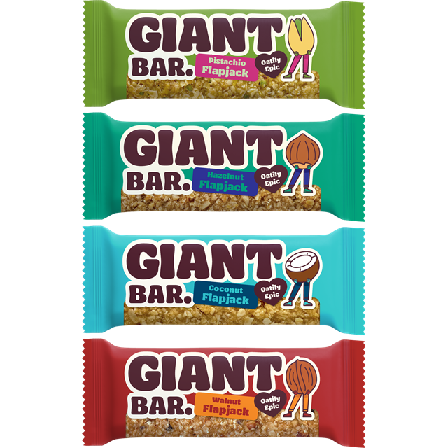 Giant Bar Flapjack Nut Mix 90g 20 Pack