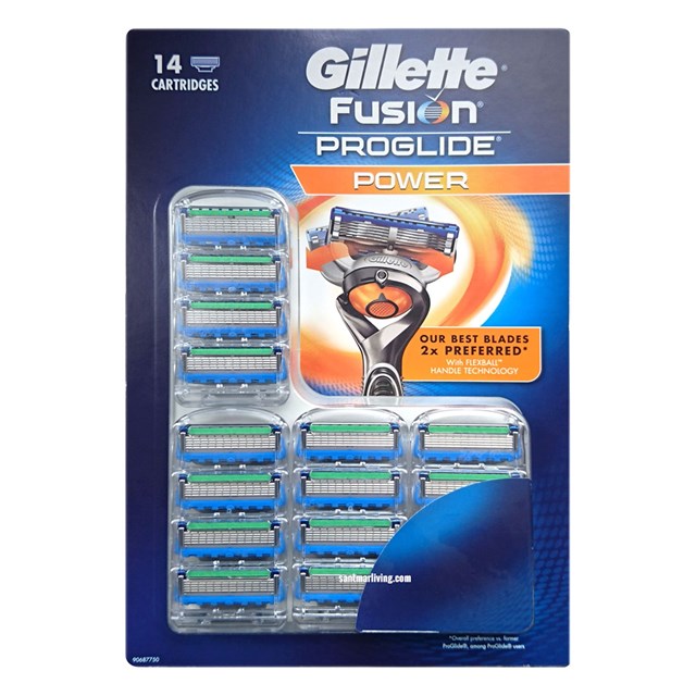 GILLETTE FUSION PROGLIDE BLADES