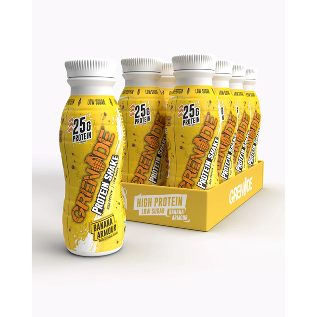 Grenade Banana Armour Protein Shake 330ml (8 Pack)