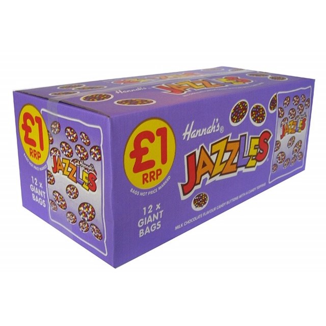 Jazzles Milk Chocolate 180g (12 PACK)