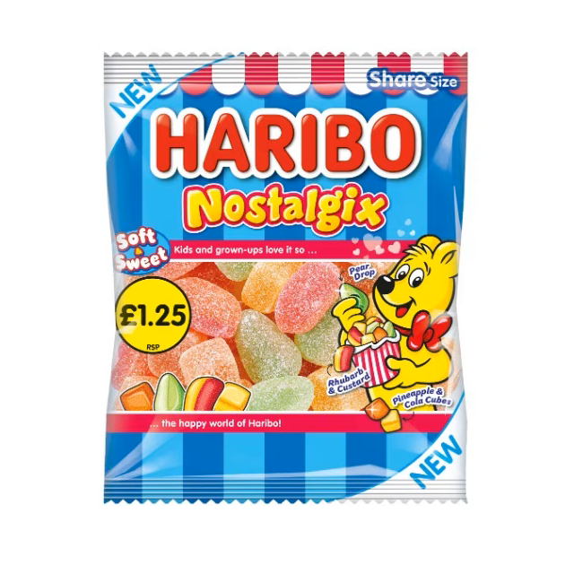Haribo Nostajgix 140g 12 Pack £1.25