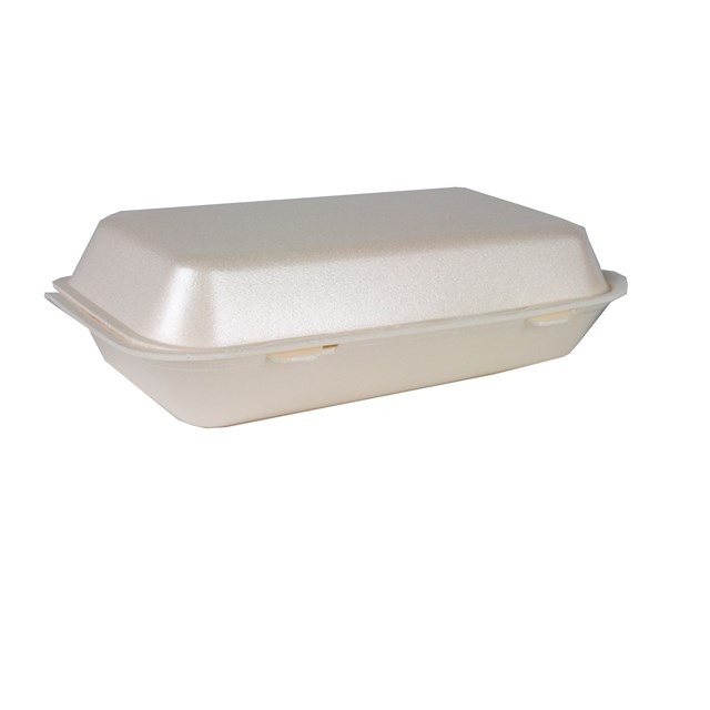 POLYSTYRENE LONG MEAL BOX