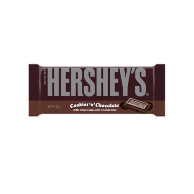 Hersheys Cookies 'N' Chocolate 40g 24 Pack