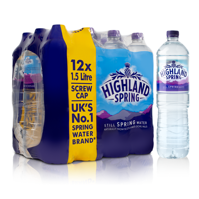 Highland Spring Still Water 1.5 Litre (12 Pack)