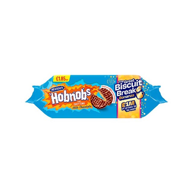 McVities Milk Chocolate Hobnobs 262g £1.85 15 Pack