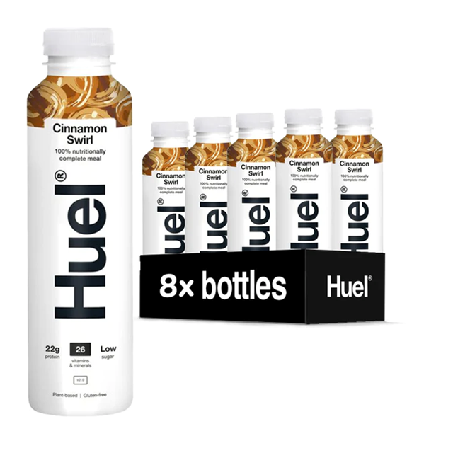 Huel Ready to Drink Meal Cinnamon Flavour 500ml 8 Pack