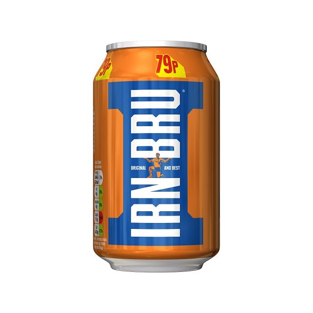 Barrs Irn Bru Cans 330ml 24 Pack 79p