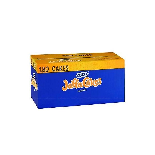 MCVITIES JAFFA CAKES GIANT 180 BOX **NO VAT**
