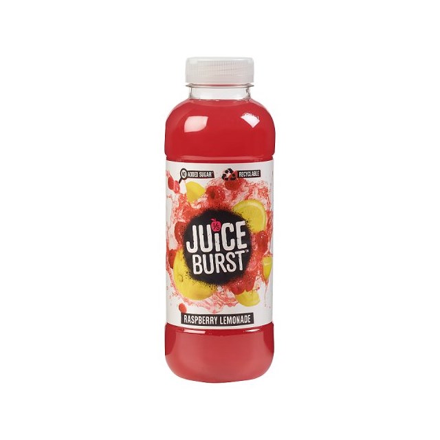 Juice Burst Raspberry Lemonade 500ml 12 Pack