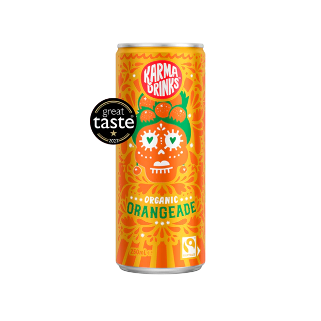 Karma Drinks Organic Orangeade 250ml 24 Pack