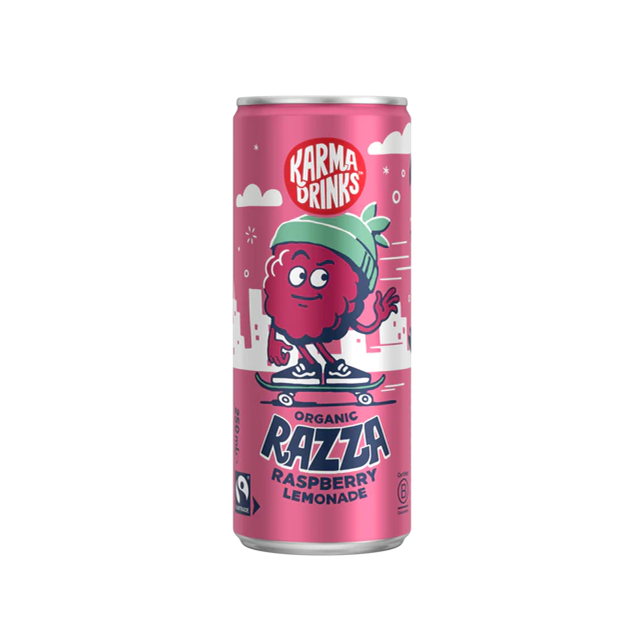 Karma Drinks Razza Organic Raspberry Lemonade 250ml 24 Pack